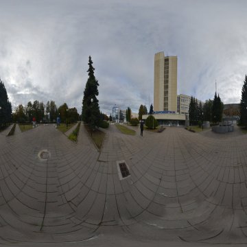 Перед Радиоволной. Беларусь. Гродно. Ул. Горького и ул. Курчатова. Ноябрь. 2023.