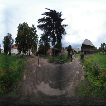 Двор у Лямуса. Гродно. Квартал Исторический Центр. Июль 2025.
