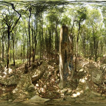 КМВ. Бештау. Опора заброшенной канатки. 2010