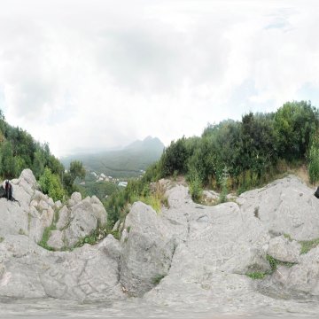 КМВ. Вид на Железноводск с горы Железной. 2013