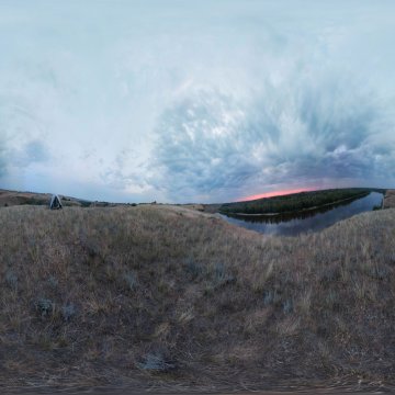 Волгоградская область. Рассвет на берегу Дона. 2012